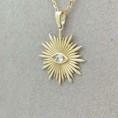 Plakada Göz Kolye Ucu – KLU0380