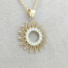 Güneş Kolye Ucu – KLU0381