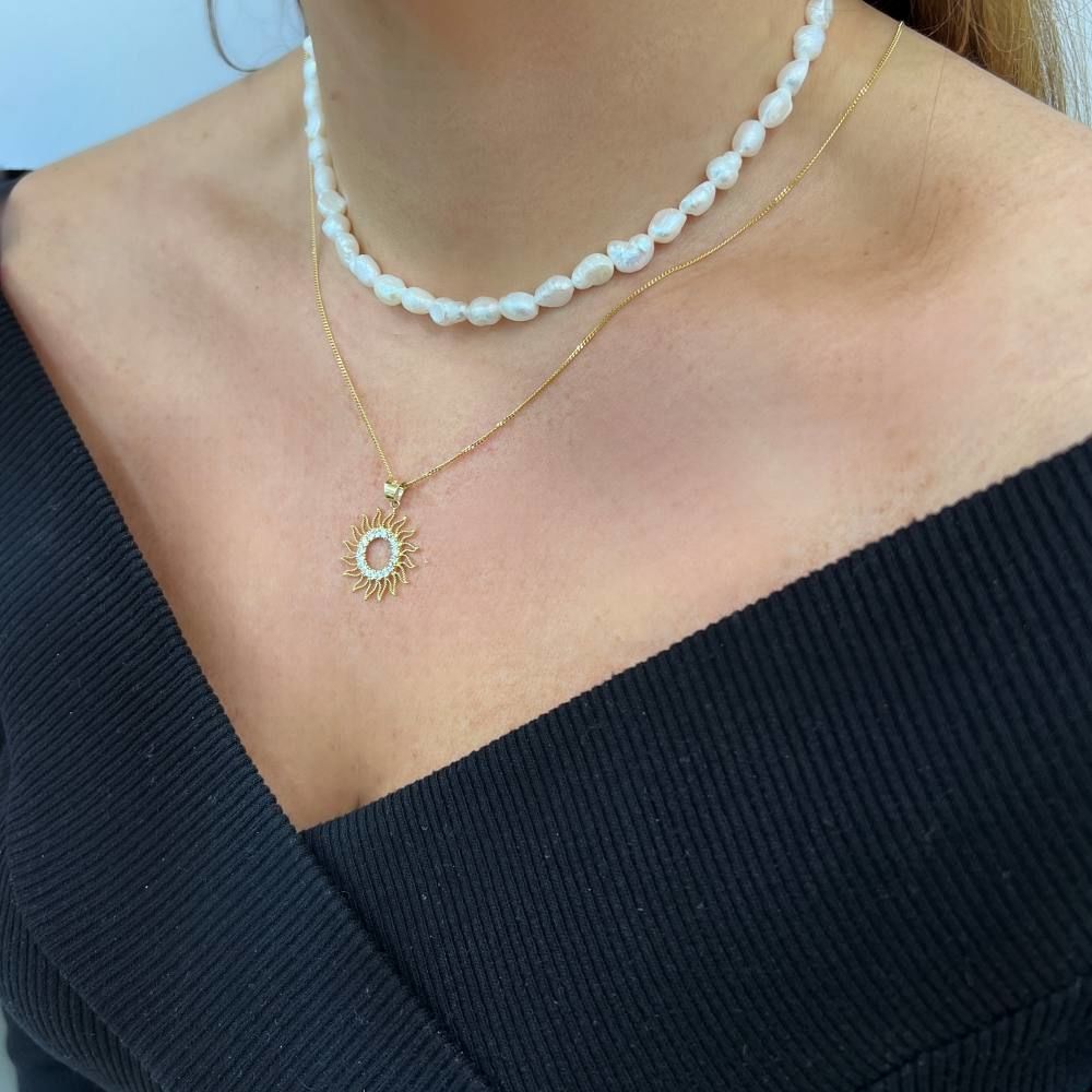 Güneş Kolye Ucu – KLU0381