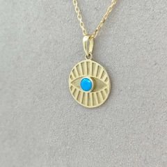 Plakada Göz Kolye Ucu – KLU0377