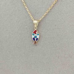 Renkli Balık Kolye Ucu – KLU0391