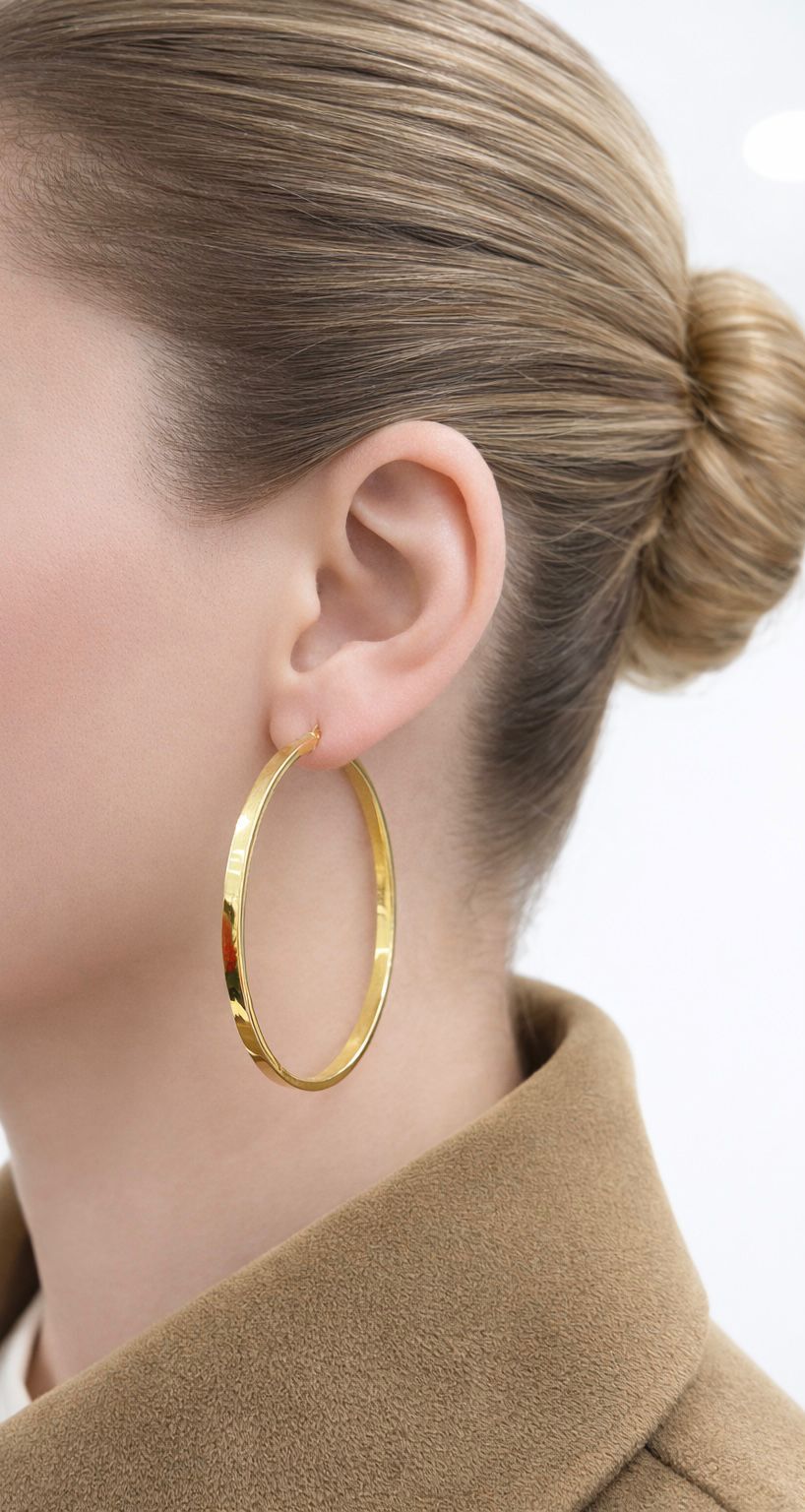 Kalın Halka Küpe - KP00948