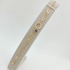 Renkli Yıldızlı Karışık Zincir Bileklik – BLK0587