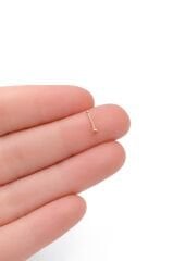 14 Ayar Altın Taşlı Burun Hızması - KP00986