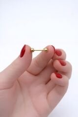 14 Ayar Altın Göbek Piercing - KP00988