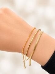 Turuncu Mine Detaylı Bileklik - BLK1087