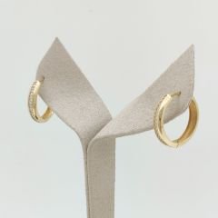 Taşlı Halka Küpe - KP00630