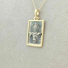 Tarot Kare Kolye – KLY0448