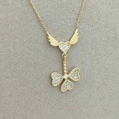 Kanatlı Kalp Kolye – KLY0619