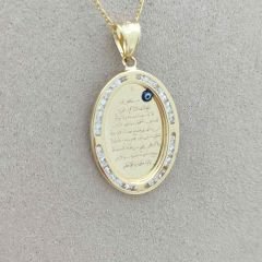 Dualı Plaka Kolye Ucu – KLU0415