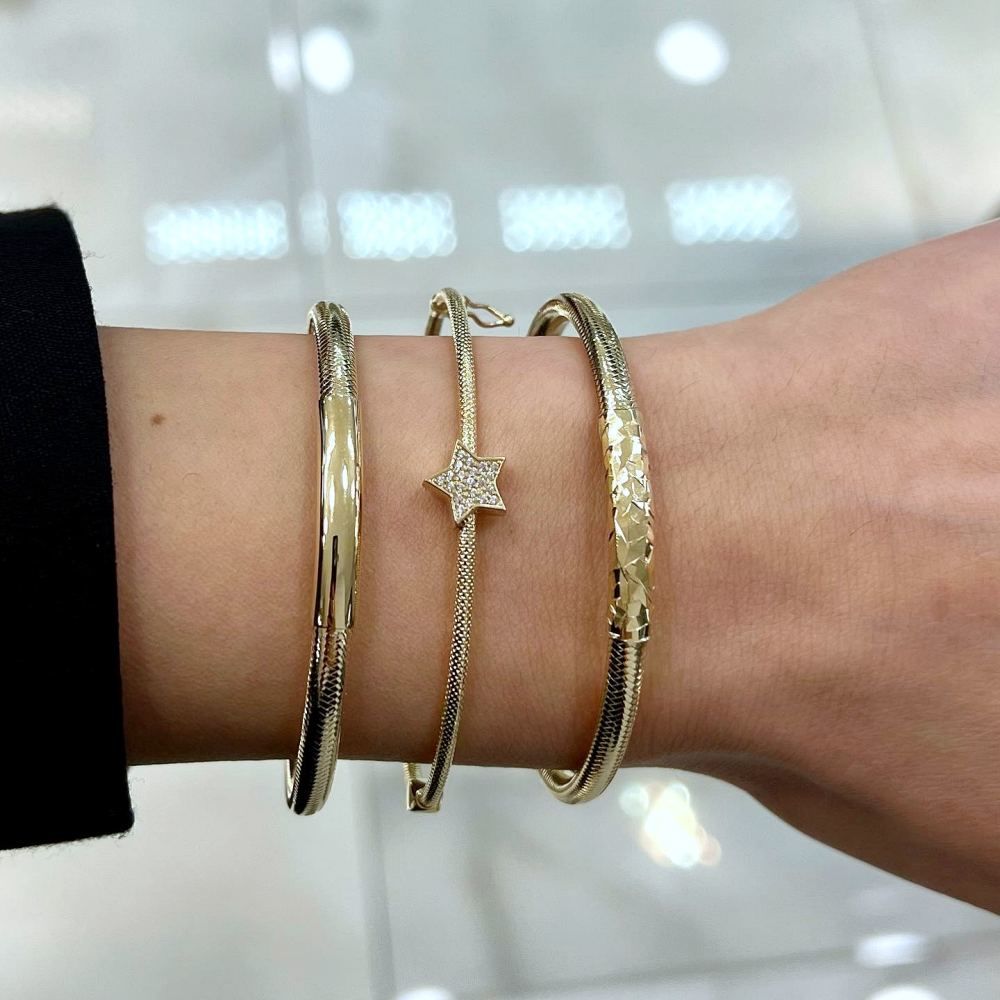 Spiral Kelepçe Form Bileklik – BLK0723