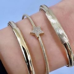 Spiral Kelepçe Form Bileklik – BLK0725