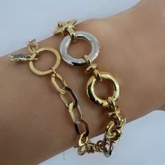 Çift Renk Halka Halka Bileklik – BLK0597