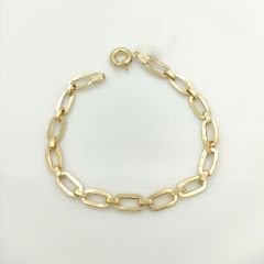 Yassı Halka Halka Zincir Bileklik – BLK0659