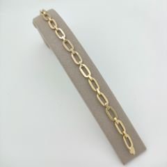 Yassı Halka Halka Zincir Bileklik – BLK0659