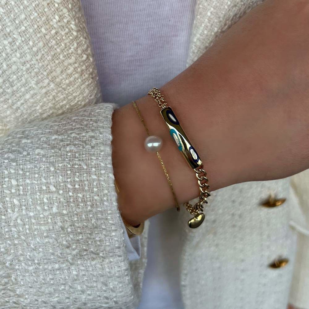 Renkli Mineli Nazar Bileklik – BLK0647