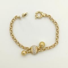 Doç Zincir Top Sallantılı Bileklik – BLK0653