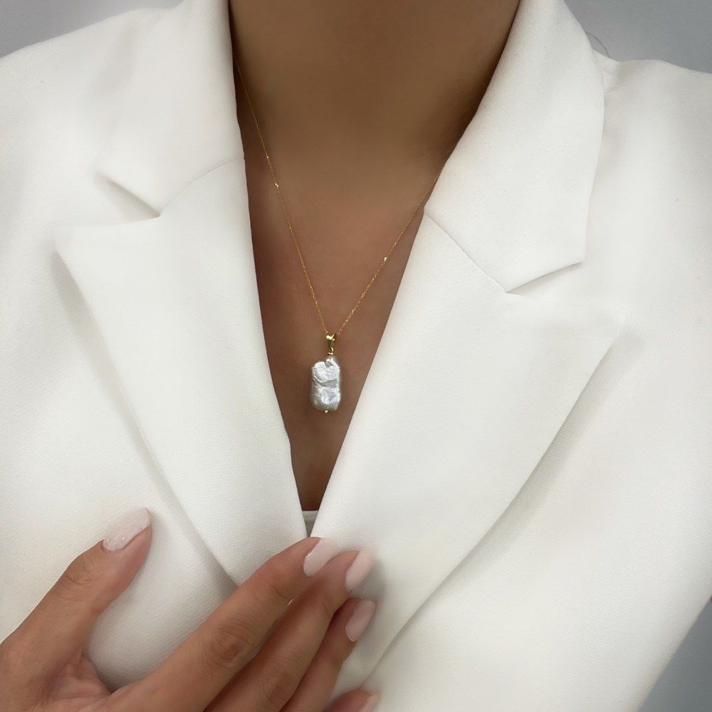 Barok İnci Kolye Ucu – KLU0431