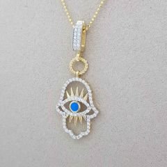 Taşlı Göz Fatma’nın Eli Kolye Ucu – KLU0316