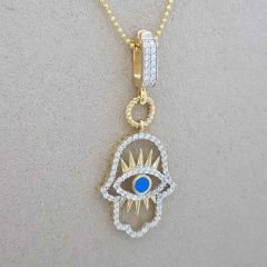 Taşlı Göz Fatma’nın Eli Kolye Ucu – KLU0316