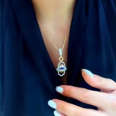 Taşlı Göz Fatma’nın Eli Kolye Ucu – KLU0316