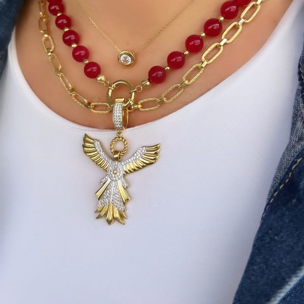 Kanatlı Melek Kolye Ucu – KLU0425