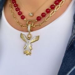 Kanatlı Melek Kolye Ucu – KLU0425