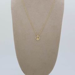 Taşlı Kalp Kolye – KLY0592