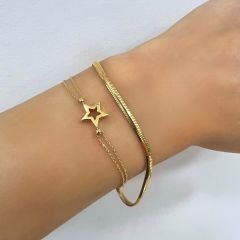 Balıksırtı Zincir Bileklik – BLK0683