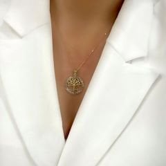 Çınar Ağacı Kolye Ucu – KLU00455