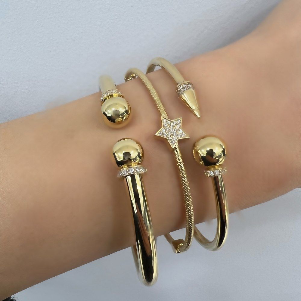 Ok ve Top Detaylı Kelepçe – KLP0300