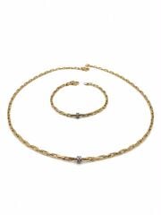 Taşlı Ataç Zincir Kolye - KLY1119