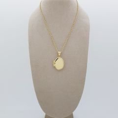 Oval Kapaklı Kolye Ucu – KLU0442