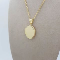 Oval Kapaklı Kolye Ucu – KLU0442