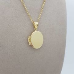 Oval Kapaklı Kolye Ucu – KLU0442