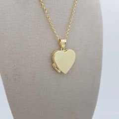 Kalp Kapaklı Kolye Ucu – KLU0440