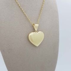 Üç Boyutlu Kalp Kolye Ucu – KLU0452