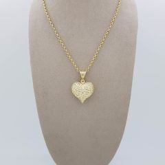 Üç Boyutlu Kalp Kolye Ucu – KLU0453