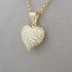 Üç Boyutlu Kalp Kolye Ucu – KLU0453