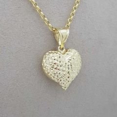 Üç Boyutlu Kalp Kolye Ucu – KLU0453