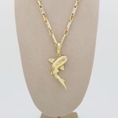 Üç Boyutlu Köpekbalığı Kolye Ucu – KLU0438