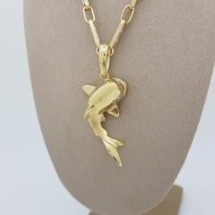 Üç Boyutlu Köpekbalığı Kolye Ucu – KLU0438