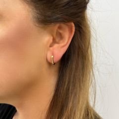 Köşeli Halka Küpe – KP00751