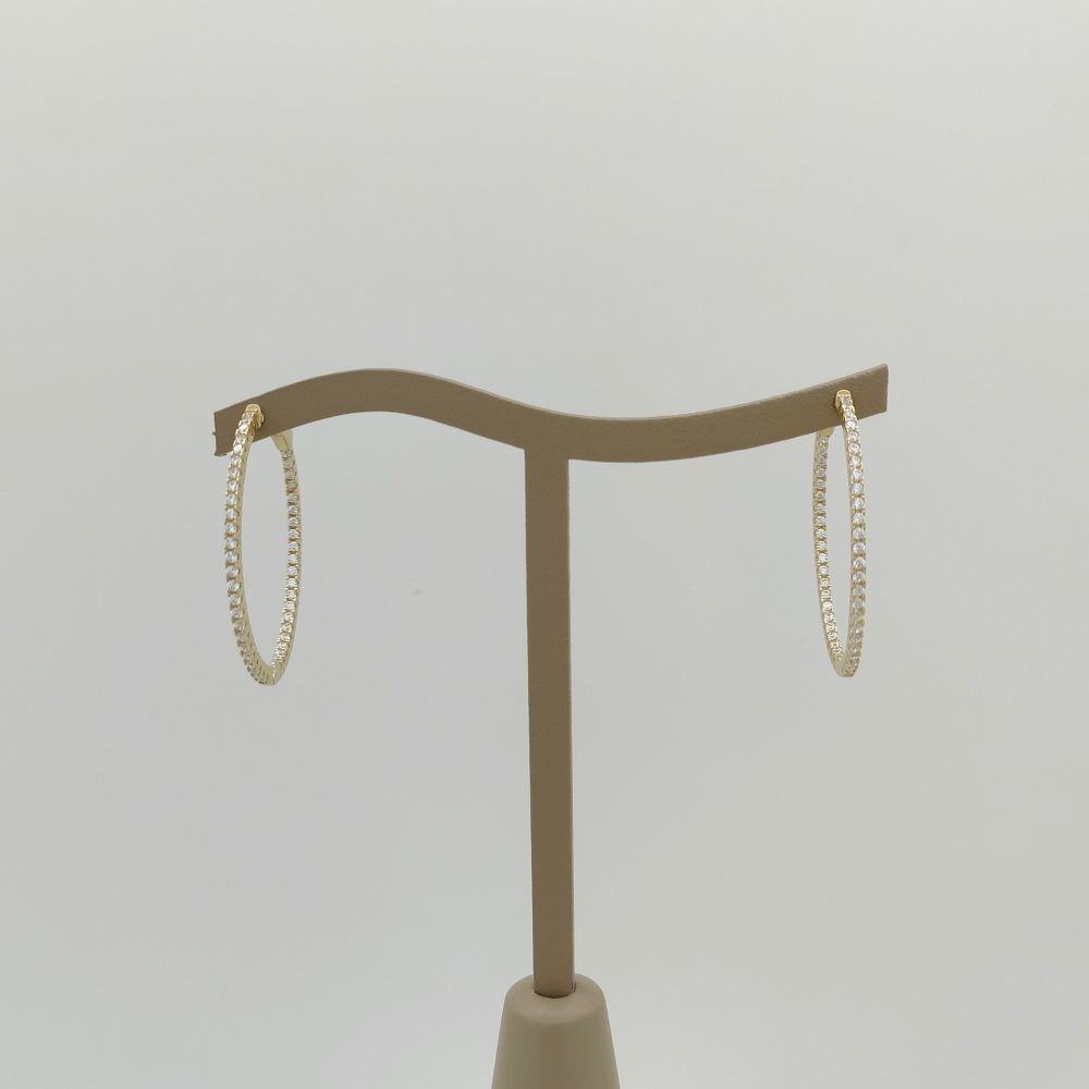 Taşlı Halka Küpe – KP00761