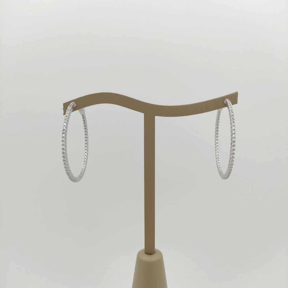 Taşlı Halka Küpe – KP00756
