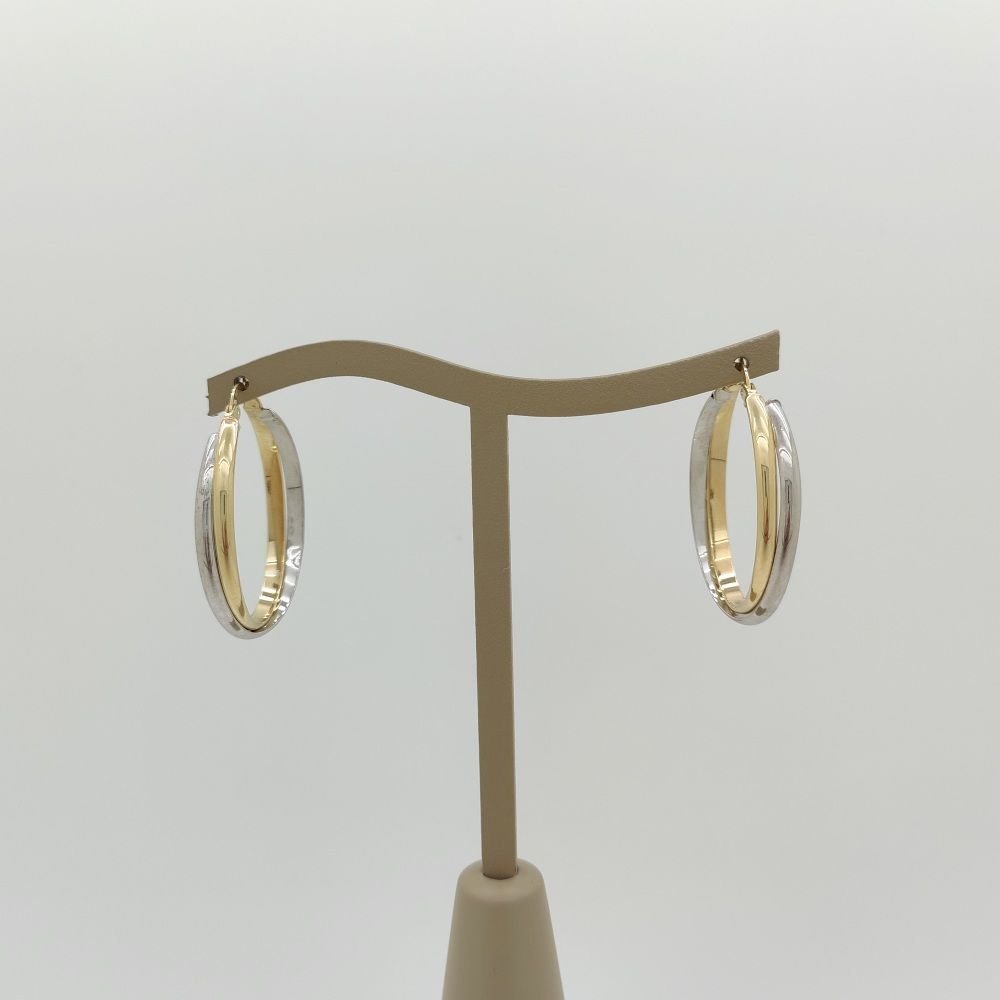 Çift Renk Halka Küpe – KP00758