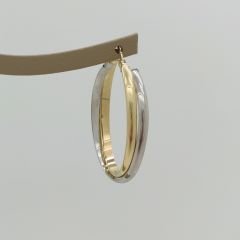 Çift Renk Halka Küpe – KP00758