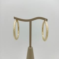 Dokulu Halka Küpe – KP00754