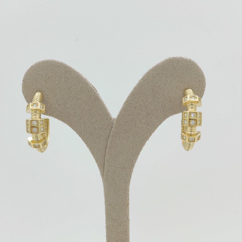 Taşlı Halka Küpe – KP00762