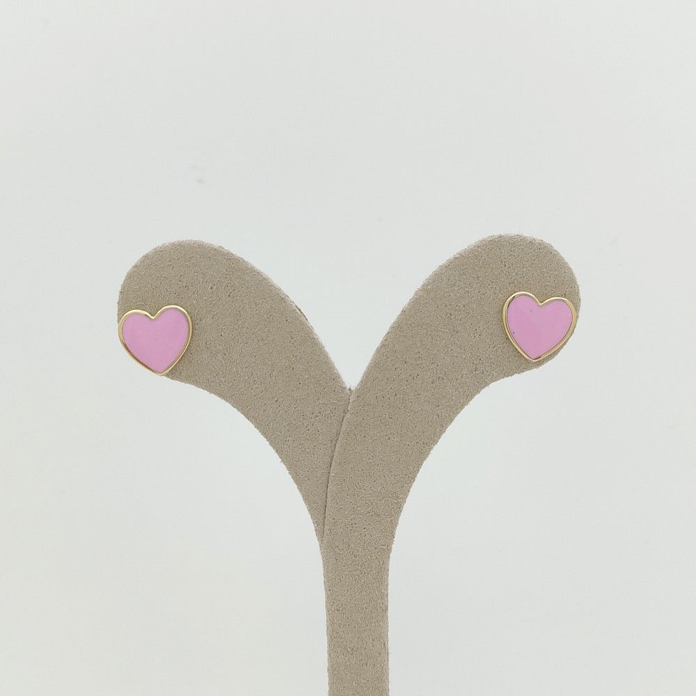 Pembe Kalp Küpe – KP00768